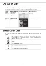 Preview for 8 page of Panasonic MDF-DC500VX Series Operating Instructions Manual