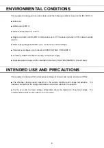 Preview for 9 page of Panasonic MDF-DC500VX Series Operating Instructions Manual