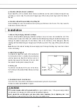 Preview for 16 page of Panasonic MDF-DC500VX Series Operating Instructions Manual