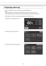 Preview for 38 page of Panasonic MDF-DC500VX Series Operating Instructions Manual