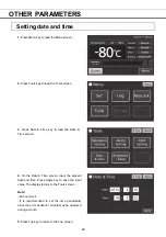 Preview for 43 page of Panasonic MDF-DC500VX Series Operating Instructions Manual