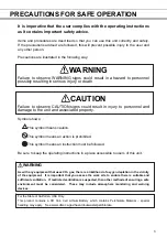 Preview for 4 page of Panasonic MDF-DU900V Operating Instructions Manual