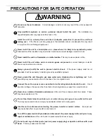 Preview for 5 page of Panasonic MDF-U5386S Operating Instructions Manual