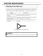 Preview for 25 page of Panasonic MDF-U56V Operating Instructions Manual