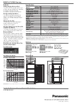 Preview for 2 page of Panasonic MDF-U731M Specifications