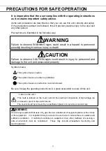 Preview for 4 page of Panasonic MDF-U7586SC Operating Instructions Manual