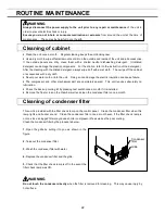 Preview for 23 page of Panasonic MDF-U76V Operating Instructions Manual