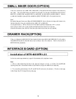 Preview for 37 page of Panasonic MDF-U76V Operating Instructions Manual