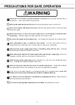 Preview for 6 page of Panasonic MDF-U76VA Operating Instructions Manual