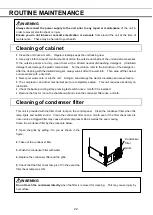 Preview for 23 page of Panasonic MDF-U76VA Operating Instructions Manual