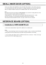 Preview for 37 page of Panasonic MDF-U76VA Operating Instructions Manual