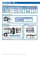 Preview for 19 page of Panasonic MINAS-BL GV series Manual