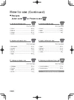 Preview for 20 page of Panasonic MJ-L700 Operating Instructions Manual