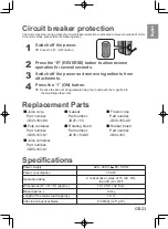 Preview for 23 page of Panasonic MJ-L700 Operating Instructions Manual