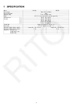 Preview for 2 page of Panasonic MK-GH1WTN Service Manual