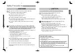 Preview for 3 page of Panasonic MK-ZJ3500 Operating Instructions Manual