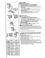 Preview for 10 page of Panasonic MV-MX2B Operating Instructions Manual