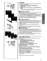 Preview for 19 page of Panasonic MV-MX2B Operating Instructions Manual