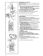 Preview for 32 page of Panasonic MV-MX2B Operating Instructions Manual