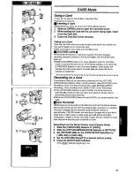 Preview for 35 page of Panasonic MV-MX2B Operating Instructions Manual