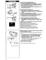 Preview for 36 page of Panasonic MV-MX2B Operating Instructions Manual