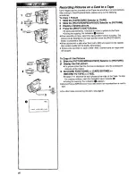 Preview for 40 page of Panasonic MV-MX2B Operating Instructions Manual