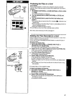 Preview for 43 page of Panasonic MV-MX2B Operating Instructions Manual