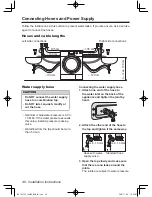 Preview for 40 page of Panasonic NA-140VS4 Operating Instructions And Installation Instructions