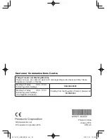 Preview for 48 page of Panasonic NA-140VS4 Operating Instructions And Installation Instructions