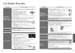 Preview for 19 page of Panasonic NA-D106X1 WM3 Operating & Installation Instructions Manual