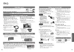 Preview for 20 page of Panasonic NA-D106X1 WM3 Operating & Installation Instructions Manual