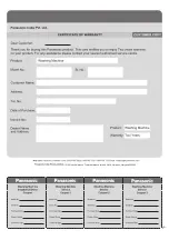 Preview for 17 page of Panasonic NA-F62G6 Operating & Installation Instructions Manual