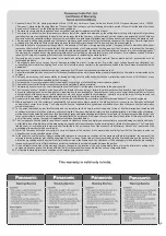 Preview for 18 page of Panasonic NA-F62G6 Operating & Installation Instructions Manual