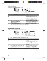 Preview for 10 page of Panasonic NA-F70T1P Operating Instructions Manual