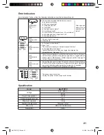 Preview for 21 page of Panasonic NA-F70T1P Operating Instructions Manual