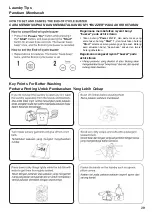 Preview for 29 page of Panasonic NA-FS12X1WPQ Operating Instructions Manual