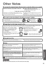 Preview for 25 page of Panasonic NA-S178X1 Operating & Installation Instructions Manual