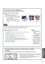 Preview for 29 page of Panasonic NA-S178X1 Operating & Installation Instructions Manual