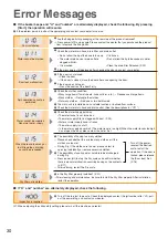 Preview for 30 page of Panasonic NA-S178X1 Operating & Installation Instructions Manual