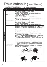 Preview for 32 page of Panasonic NA-S178X1 Operating & Installation Instructions Manual