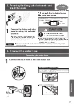 Preview for 41 page of Panasonic NA-S178X1 Operating & Installation Instructions Manual