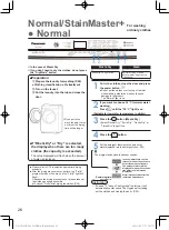 Preview for 26 page of Panasonic NA-S180X2LAS Operating & Installation Instructions Manual