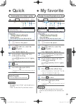 Preview for 29 page of Panasonic NA-S180X2LAS Operating & Installation Instructions Manual