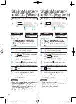 Preview for 32 page of Panasonic NA-S180X2LAS Operating & Installation Instructions Manual