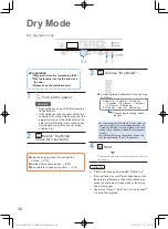 Preview for 34 page of Panasonic NA-S180X2LAS Operating & Installation Instructions Manual