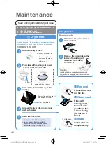 Preview for 40 page of Panasonic NA-S180X2LAS Operating & Installation Instructions Manual