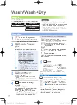 Preview for 24 page of Panasonic NA-S180X2LSA Operating & Installation Instructions Manual