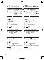 Preview for 28 page of Panasonic NA-S180X2LSA Operating & Installation Instructions Manual