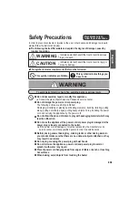 Preview for 3 page of Panasonic NB-H3801 Operating Instructions Manual