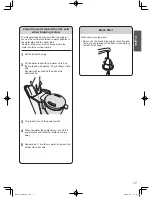 Preview for 17 page of Panasonic NC-DF1 Operating Instructions Manual